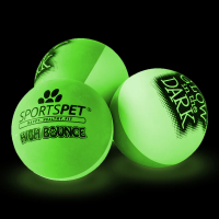 Sportspet High Bounce Glow in the Dark 6cm Single